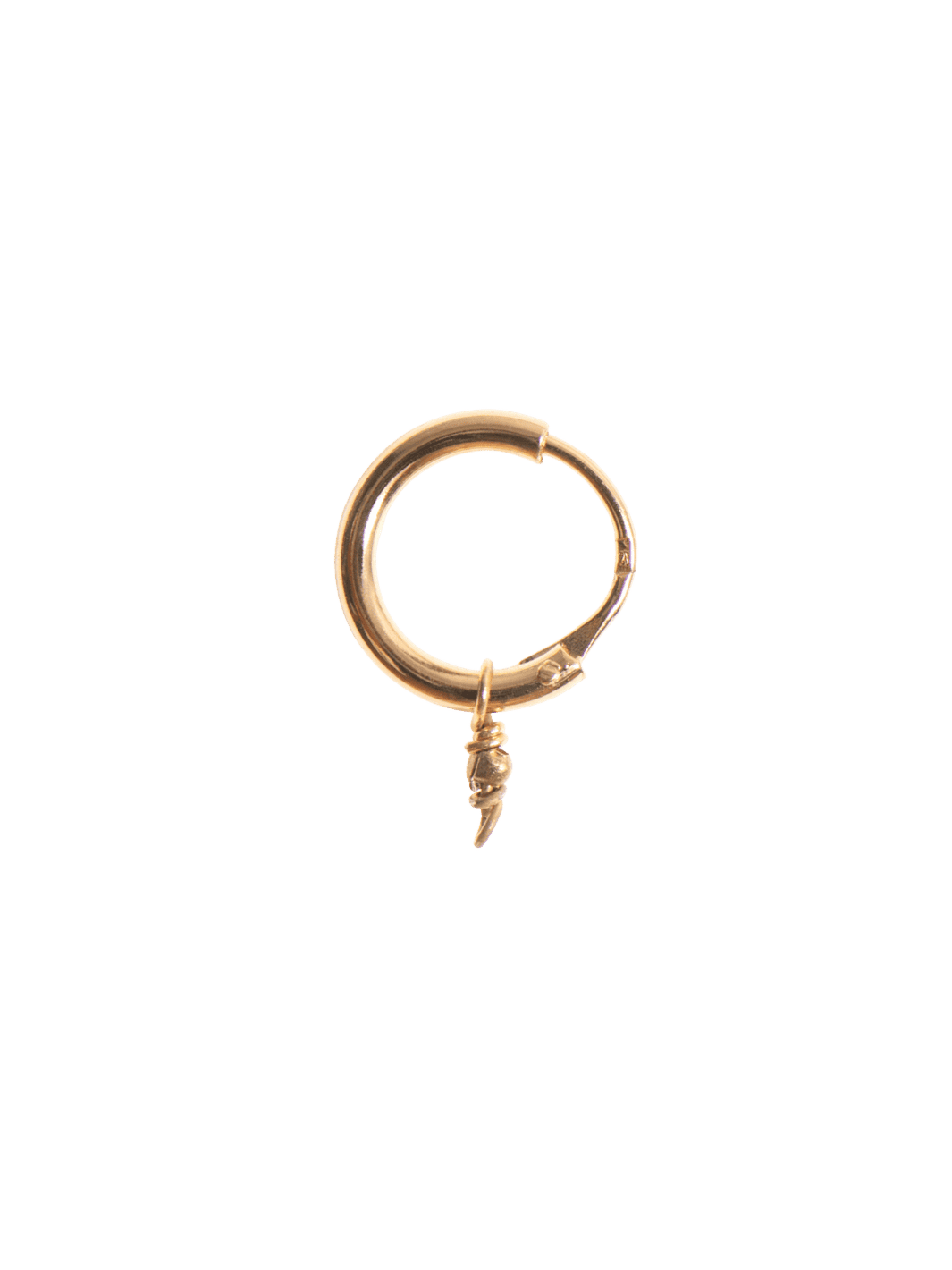 Tassia Canellis Metronomy Hoop Earring / Gold | Twentyseven Toronto