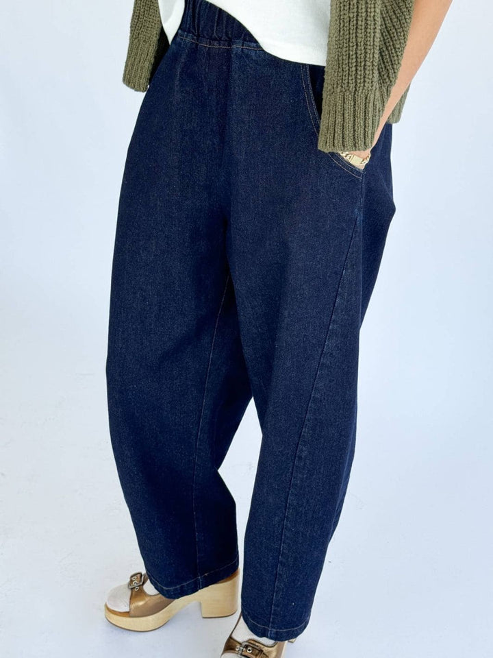Le Bon Shoppe Arc Pants in Raw Denim | Twentyseven Toronto