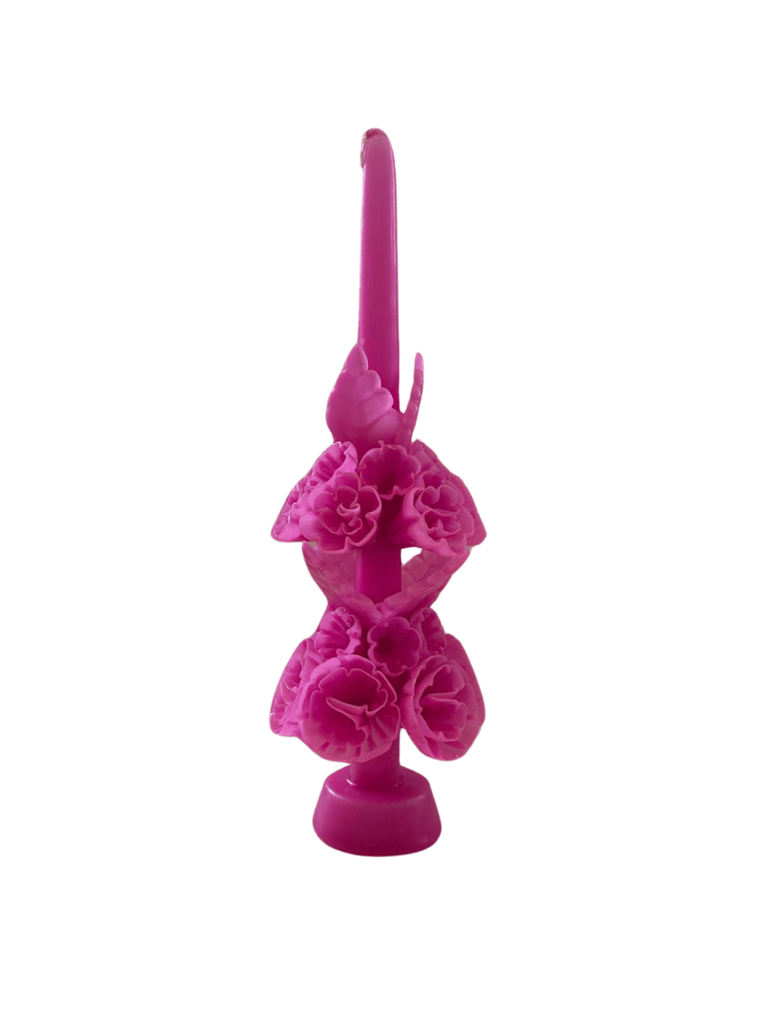 Cereria de Jesus Banderilla Scaled Candle in Fuschia | Twentyseven Toronto