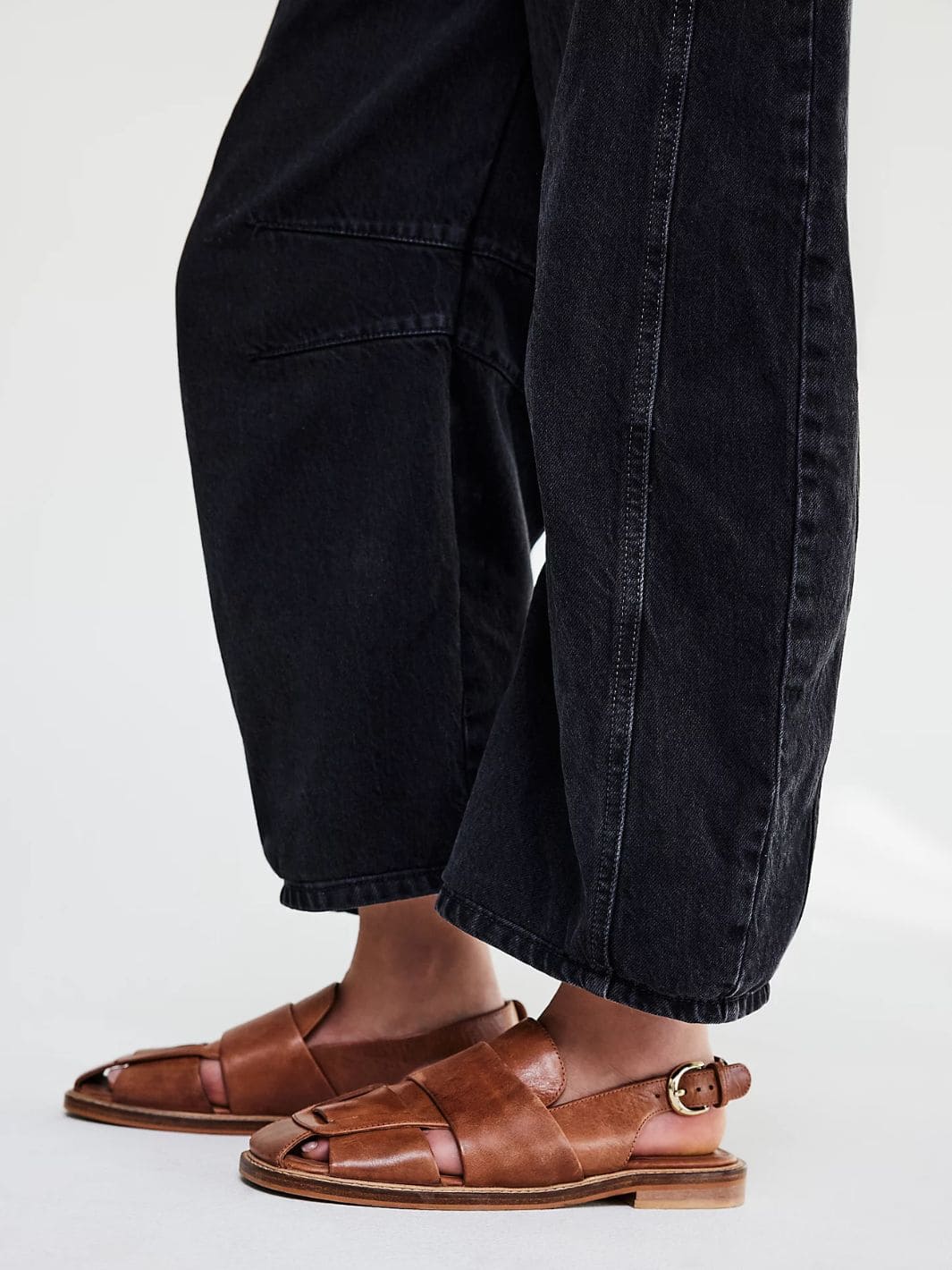 Twentyseven - Free People Good Luck Mid-Rise Barrel Jeans - Soundwave