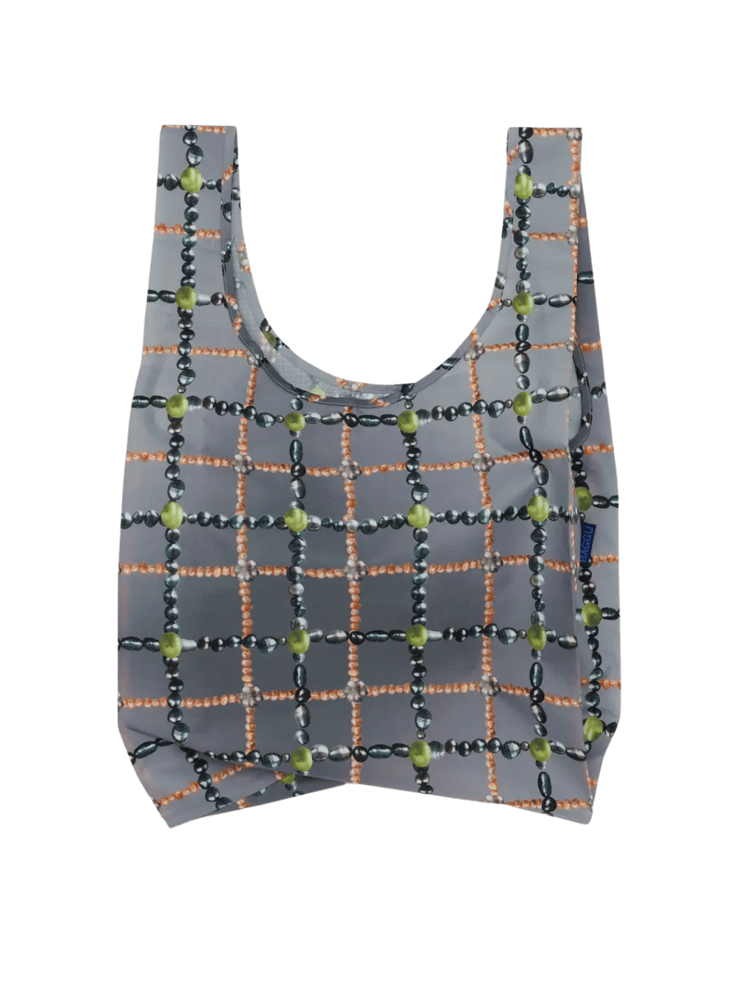 BAGGU Standard Beaded Plaid Bag | Twentyseven Toronto