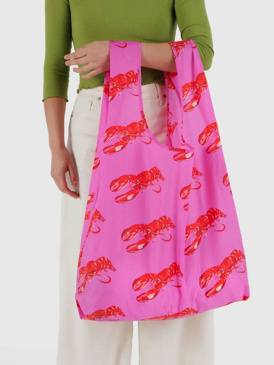 Big Baggu Pink Lobster Bag