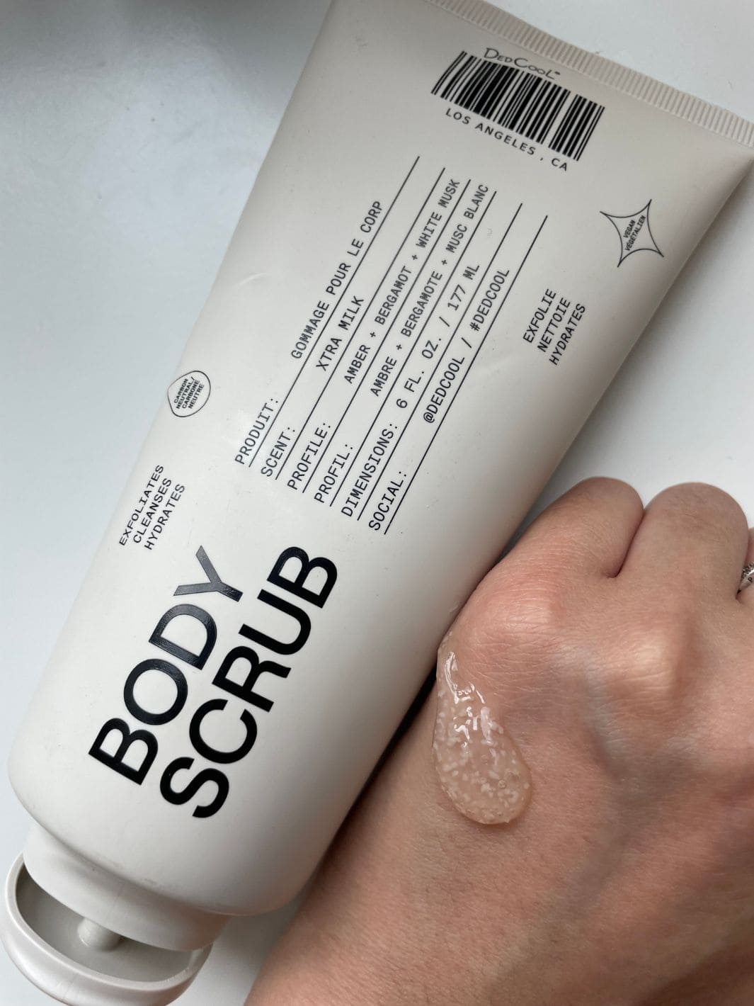 Dedcool Body Scrub Xtra Milk | Twentyseven Toronto