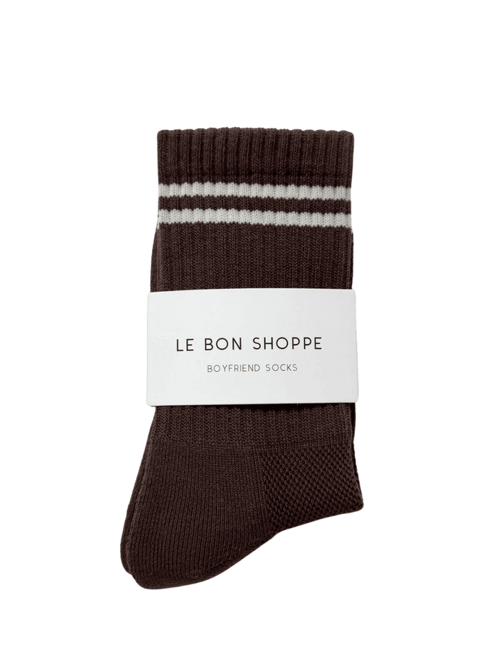 Le Bon Shoppe Boyfriend Socks - Wood | Twentyseven Toronto