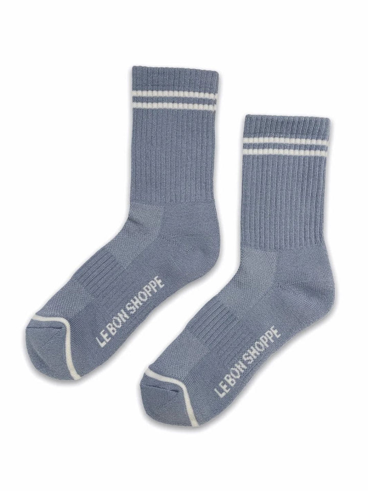 Twentyseven Toronto - Le Bon Shoppe Boyfriend Socks - Blue Grey