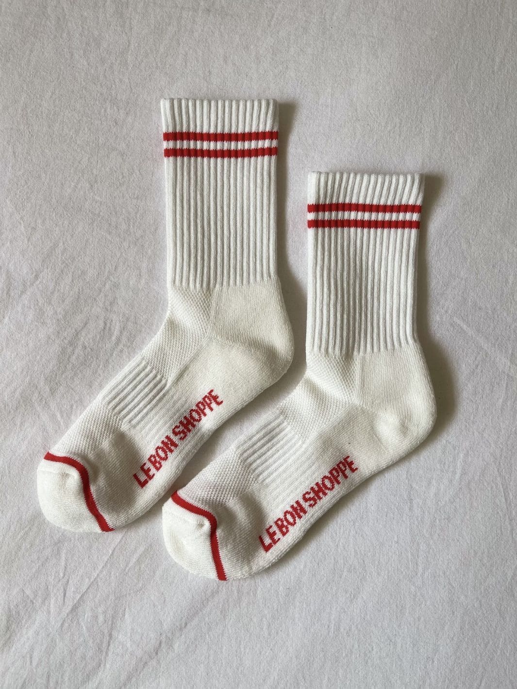 Le Bon Shoppe Boyfriend Socks - Clean White | Twentyseven Toronto