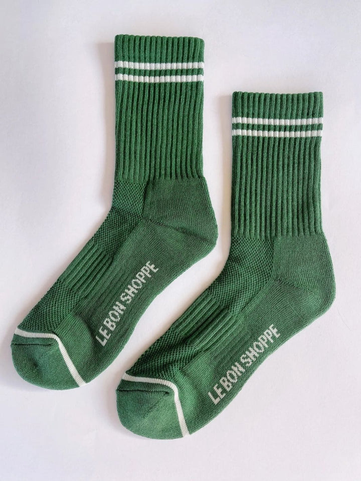 Le Bon Shoppe Boyfriend Socks - Moss | Twentyseven Toronto