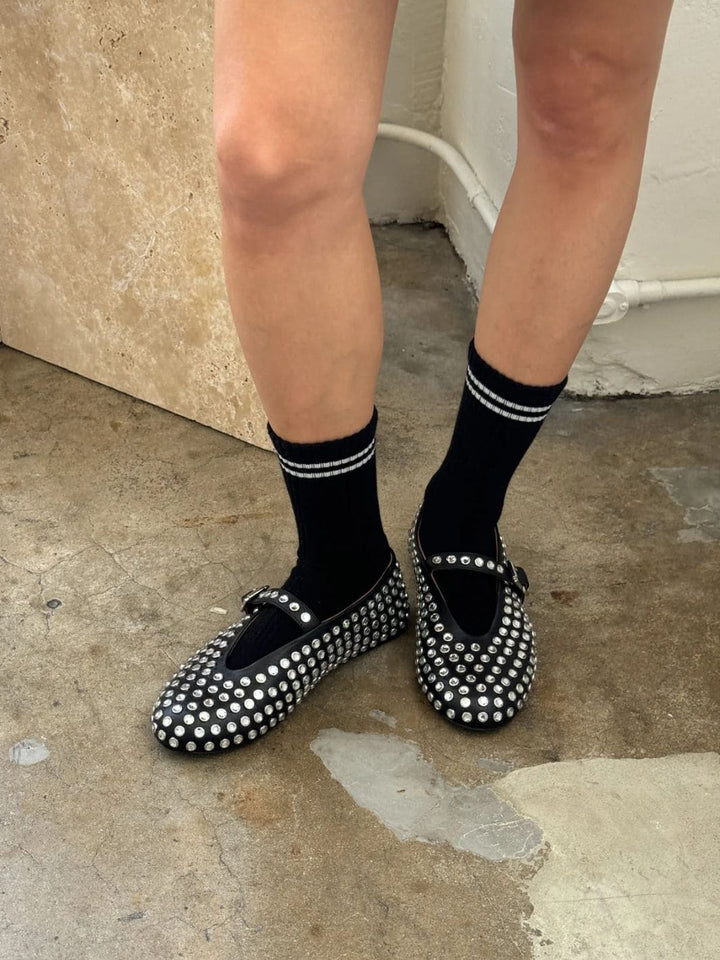 Le Bon Shoppe Boyfriend Socks - Noir | Twentyseven Toronto
