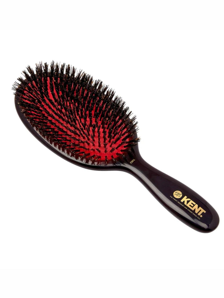 Kent Classic Shine Large Pure Black Bristle Hairbrush | Twentyseven Toronto