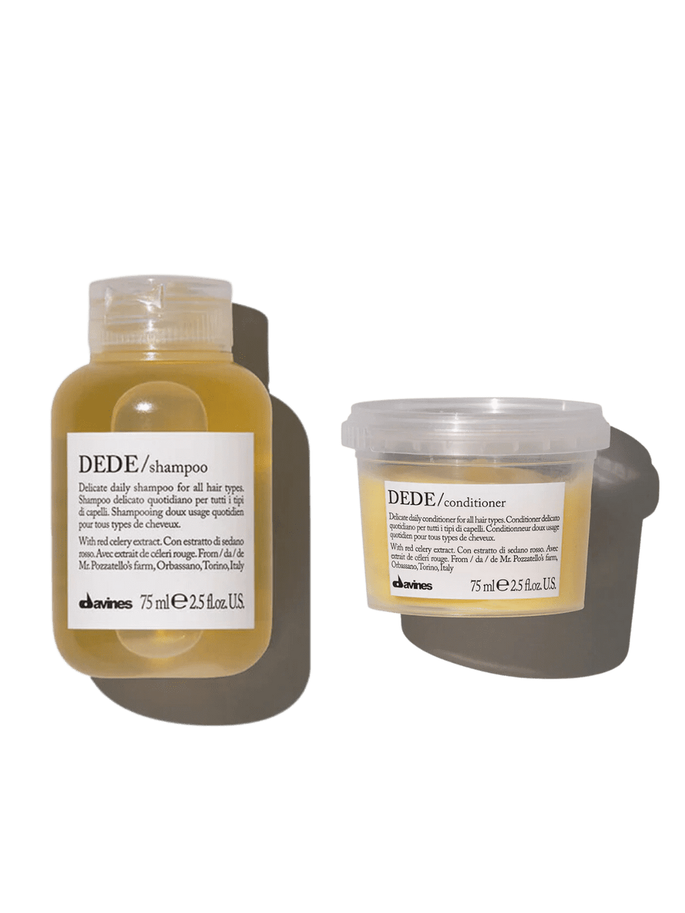 Davines DEDE Shampoo & Conditioner | Twentyseven Toronto | 75ml