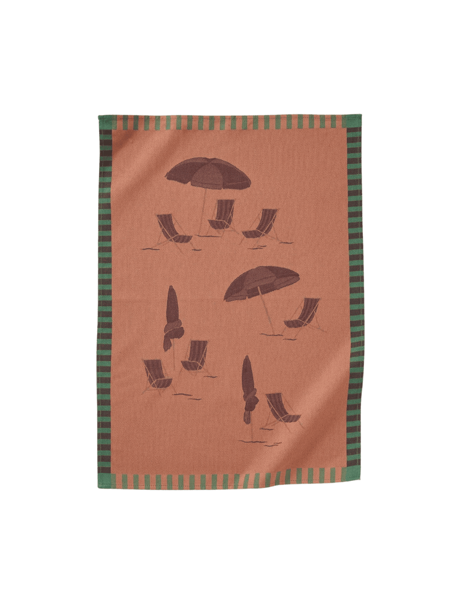 Sylvie Thiriez Dishcloth jacquard Plein soleil rose | Twentyseven Toronto