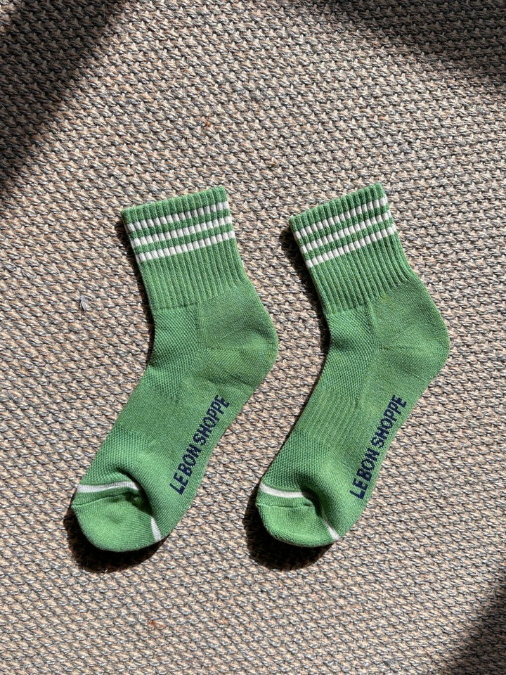 Le Bon Shoppe Girlfriend Sock - Avocado | Twentyseven Toronto