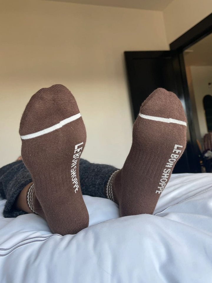 Le Bon Shoppe Girlfriend Sock in Mahogany | Twentyseven Toronto