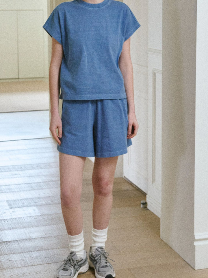 Le Bon Shoppe Jeanne Tee in Cornflower | Twentyseven Toronto