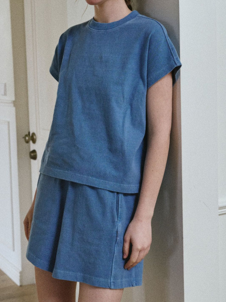 Le Bon Shoppe Jeanne Tee in Cornflower | Twentyseven Toronto
