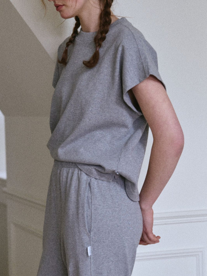 Le Bon Shoppe Jeanne Tee in HT Grey | Twentyseven Toronto
