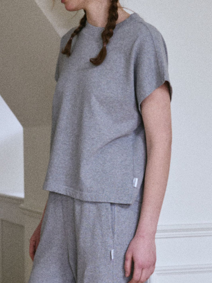 Le Bon Shoppe Jeanne Tee in HT Grey | Twentyseven Toronto