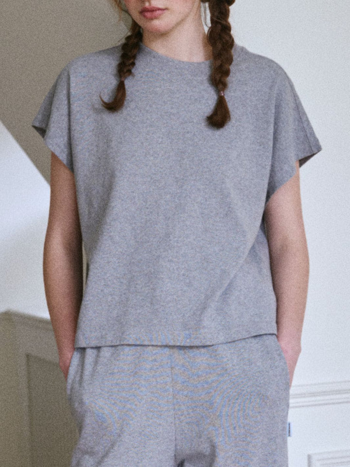 Le Bon Shoppe Jeanne Tee in HT Grey | Twentyseven Toronto