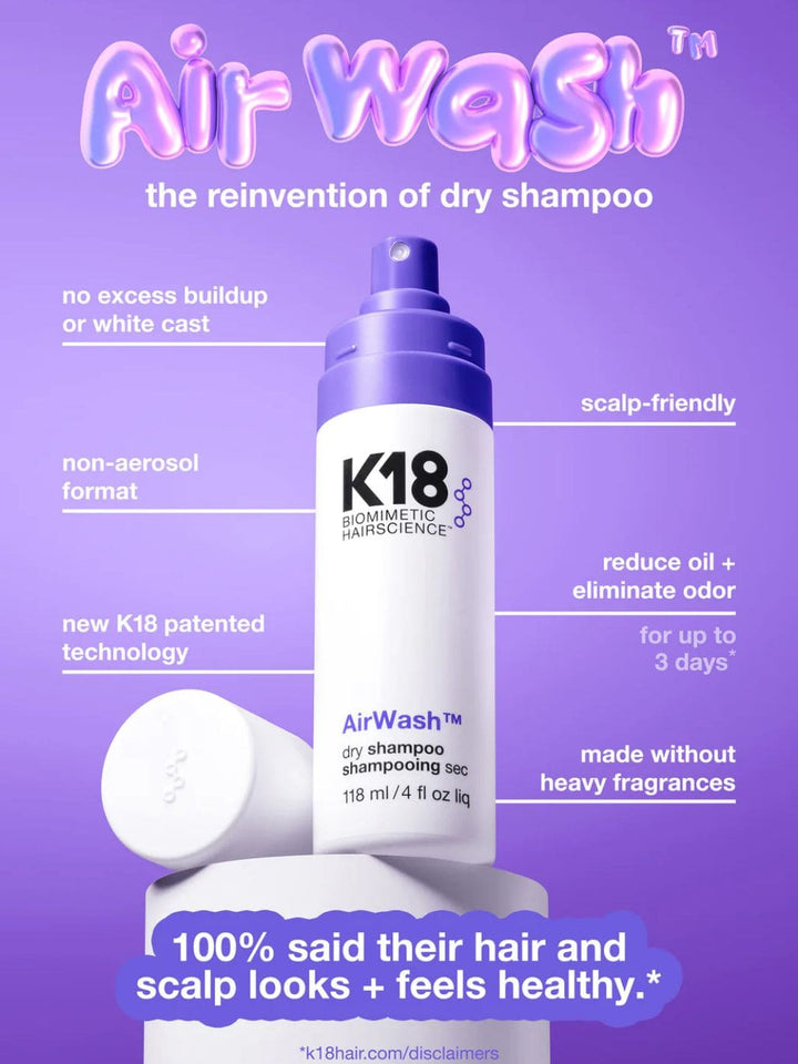 K18 AirWash™ Dry Shampoo | Twentyseven Toronto