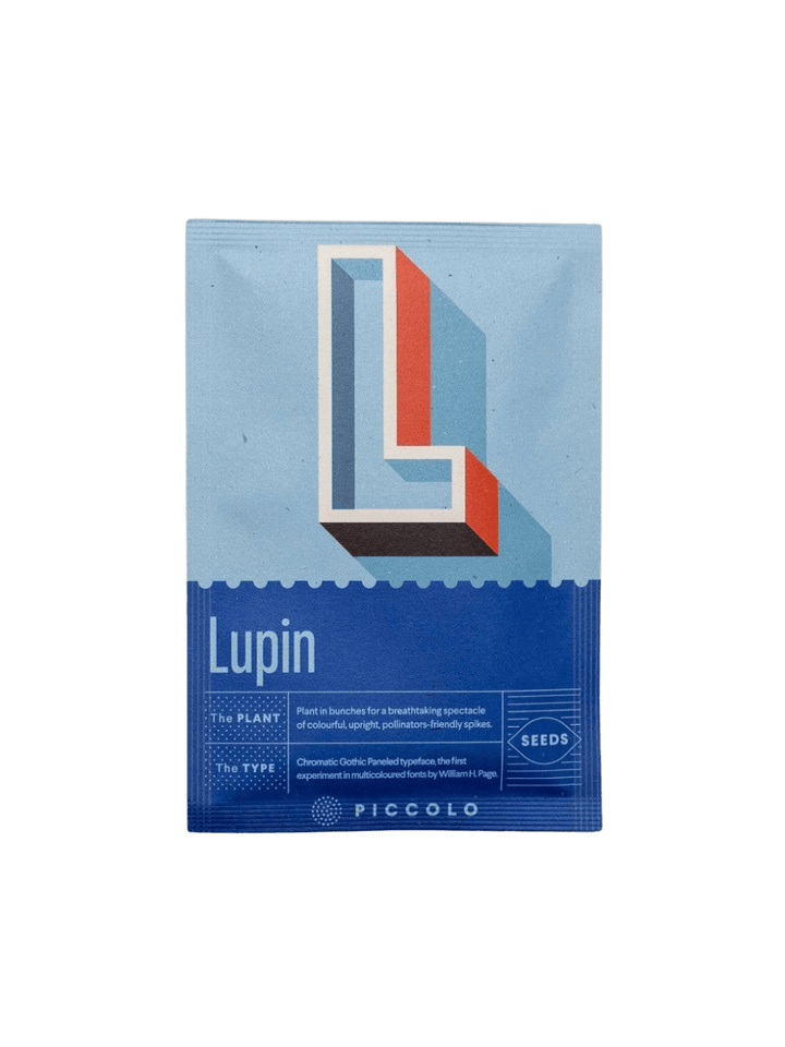 Piccolo Seeds L - Lupin Seed Pack | Twentyseven Toronto
