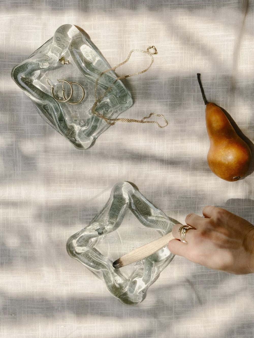 Nada Duele Labha Glass Ashtray | Twentyseven Toronto