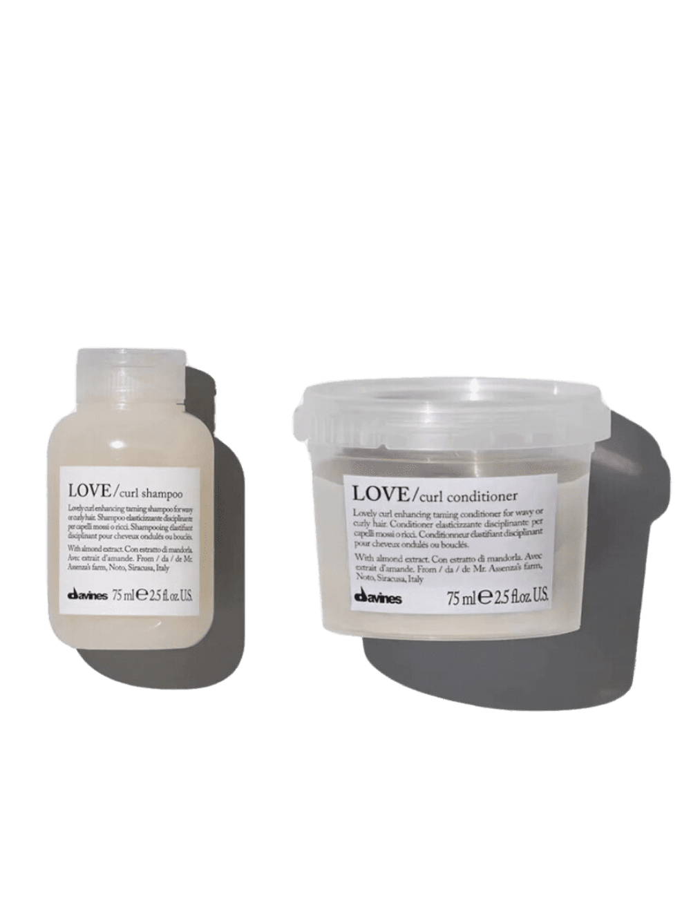 Davines LOVE Curl Shampoo & Conditioner | Twentyseven Toronto | 75ml