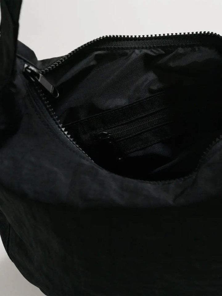 BAGGU Medium Nylon Crescent Bag in Black | Twentyseven Toronto
