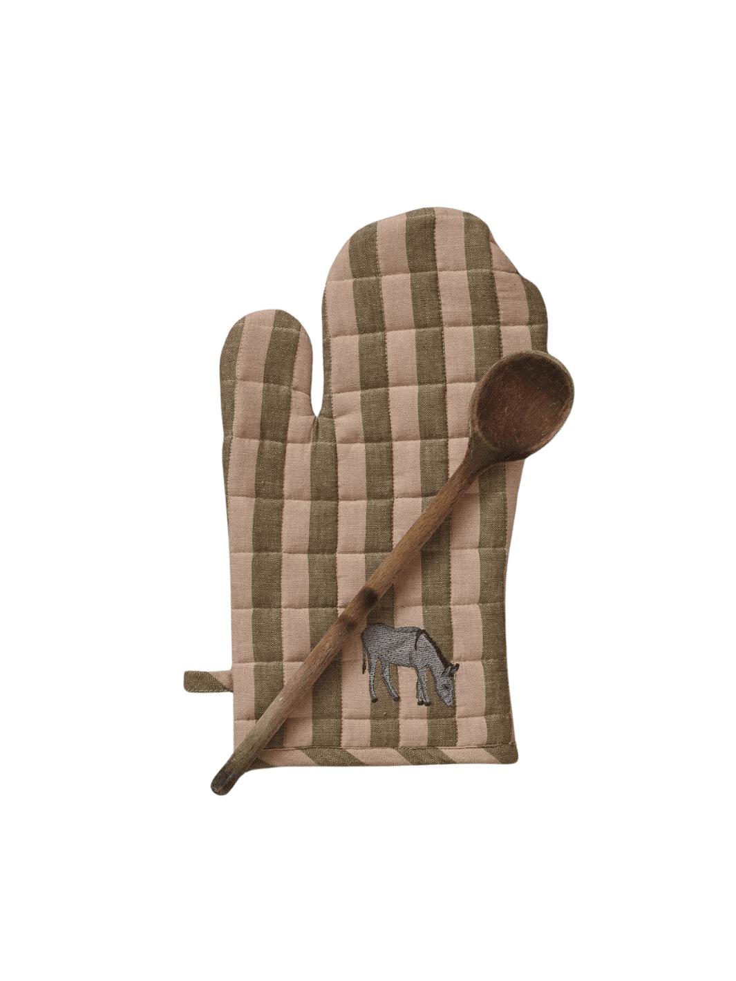 Sylvie Thiriez Oven glove Cévennes rose | Twentyseven Toronto