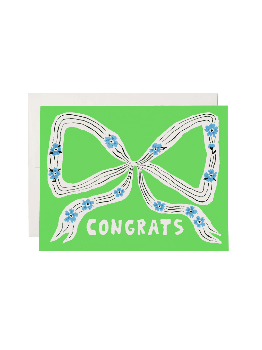 Red Cap Cards Perfect Bow Congrats Greeting Card by Emily Isabella | Twentyseven Toronto