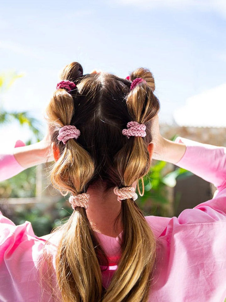 L. Erickson Grab & Go Ponytail Holders 8 Pack - Think Pink | Twentyseven Toronto