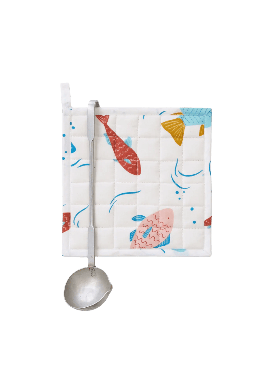 Sylvie Thiriez Pot holder Le grand bain imprimé | Twentyseven Toronto