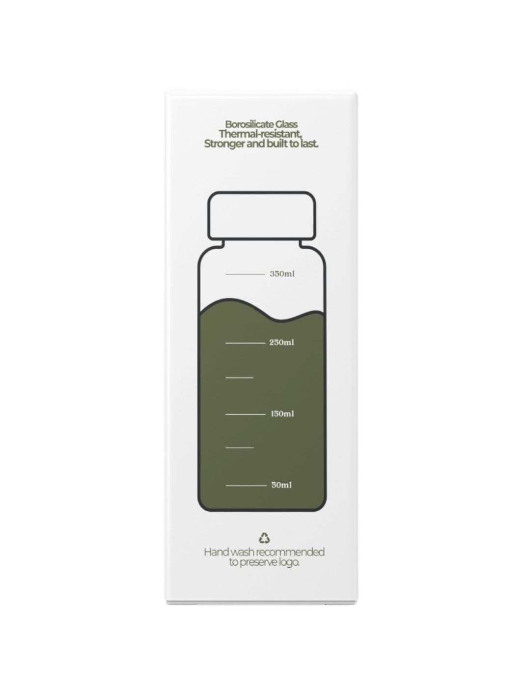 Rivex Wellness Glass Bottle 420ml | Twentyseven Toronto