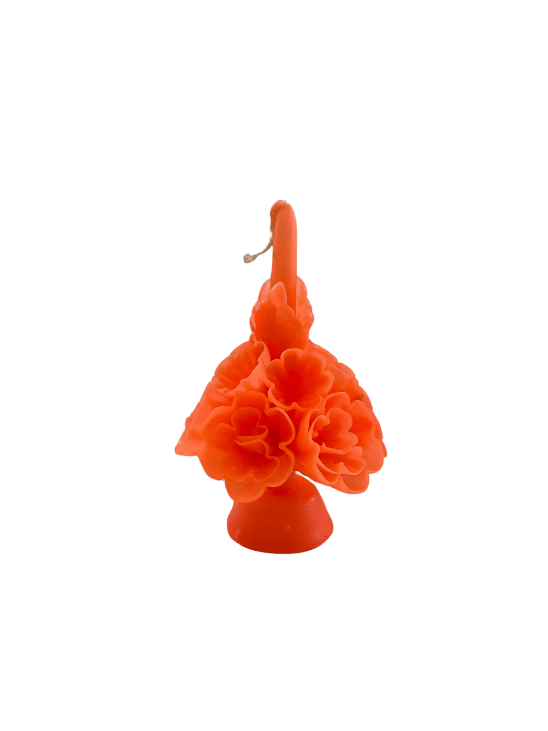 Cereria de Jesus Small Flaked Candle in Orange | Twentyseven Toronto