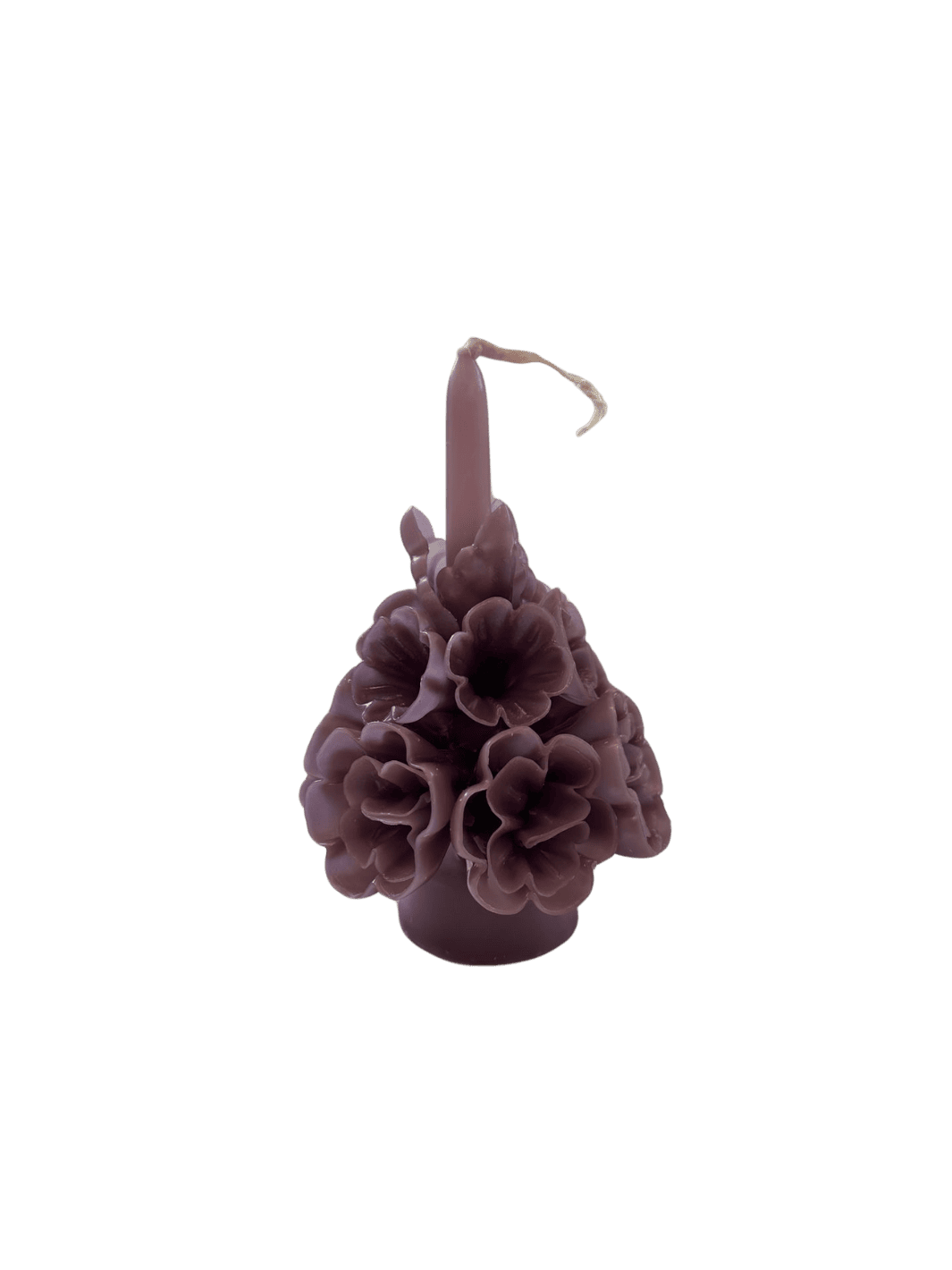 Cereria de Jesus Small Flaked Candle in Purple | Twentyseven Toronto