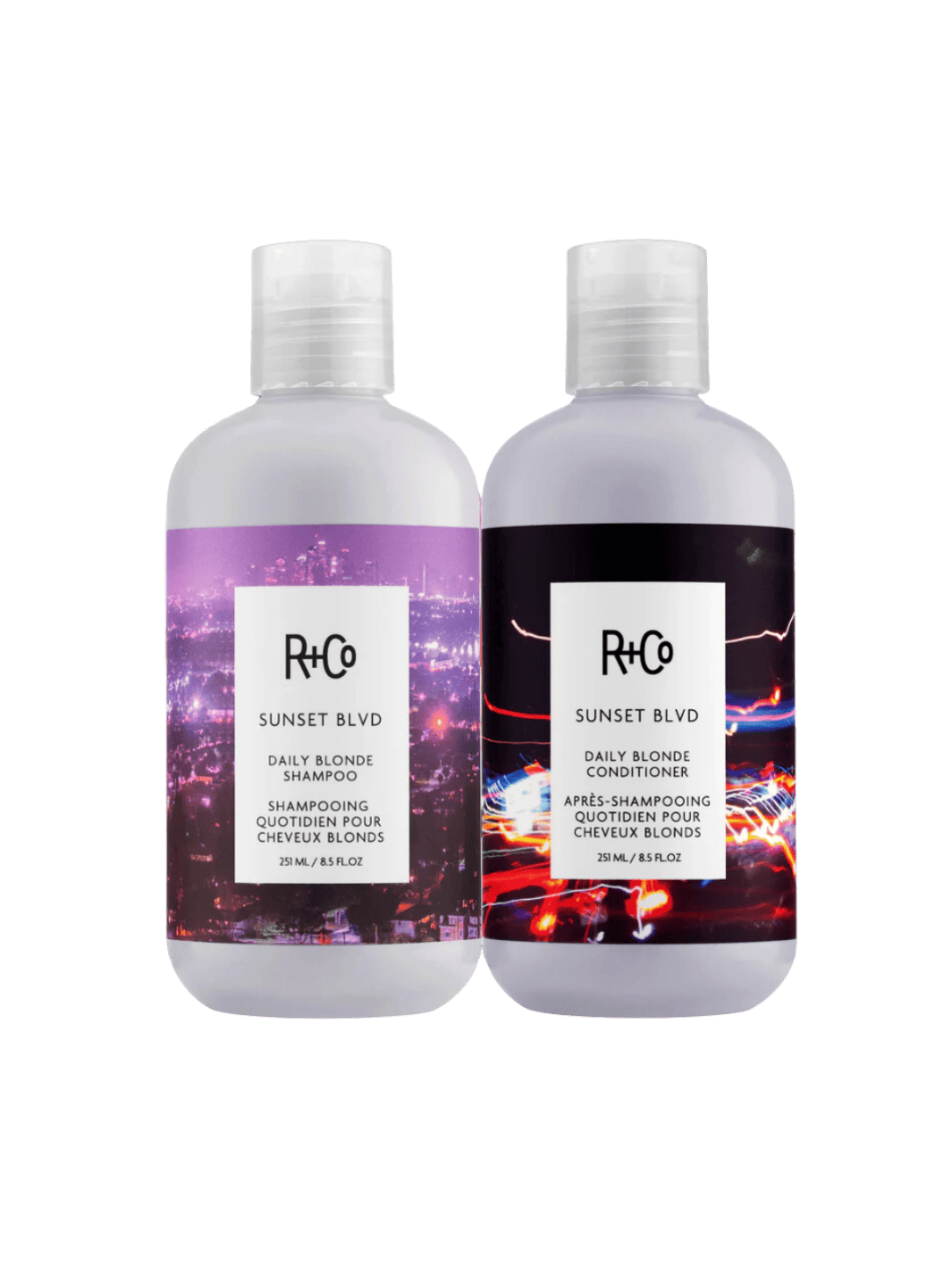 R+Co Sunset Blvd Daily Blonde Shampoo & Conditioner 251ml | Twentyseven Toronto