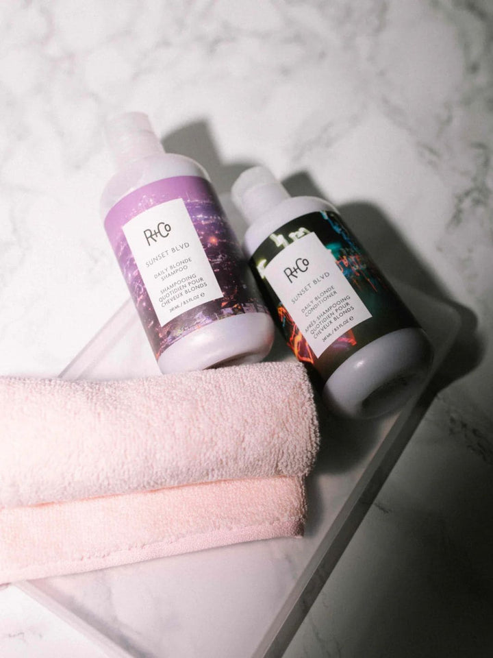 R+Co Sunset Blvd Daily Blonde Shampoo & Conditioner 251ml | Twentyseven Toronto