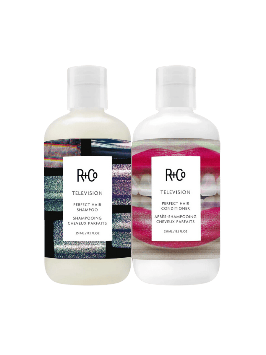 R+Co Television Perfect Hair Shampoo & Conditioner Full Size 251ml | Twentyseven Toronto