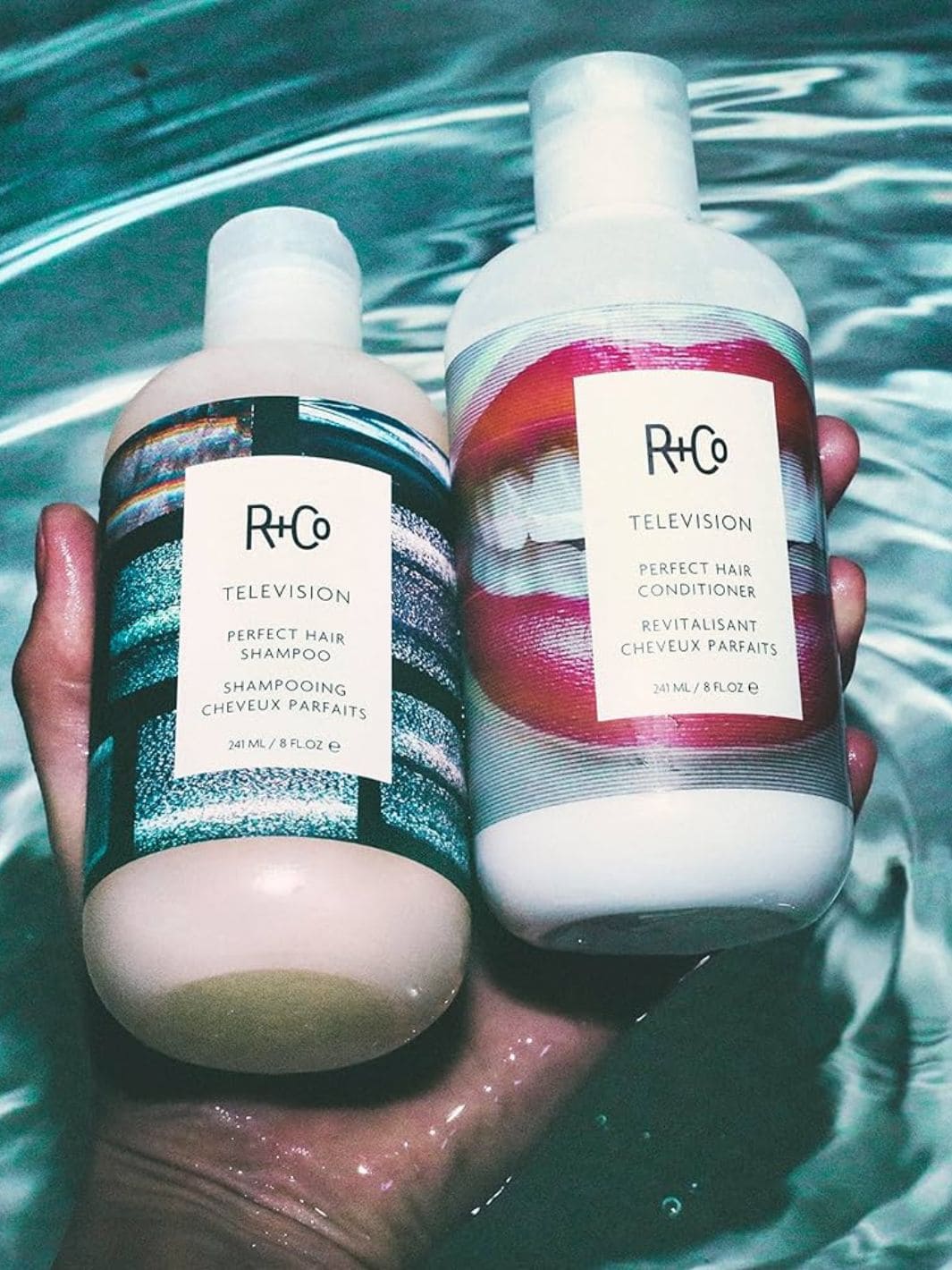 R+Co Television Perfect Hair Shampoo & Conditioner Full Size 251ml | Twentyseven Toronto