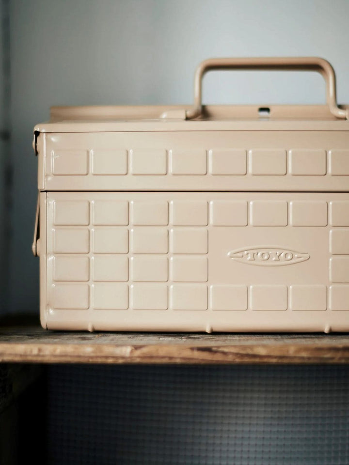 Toyo Steel Two Tier ST-350 Toolbox - Beige | Twentyseven Toronto
