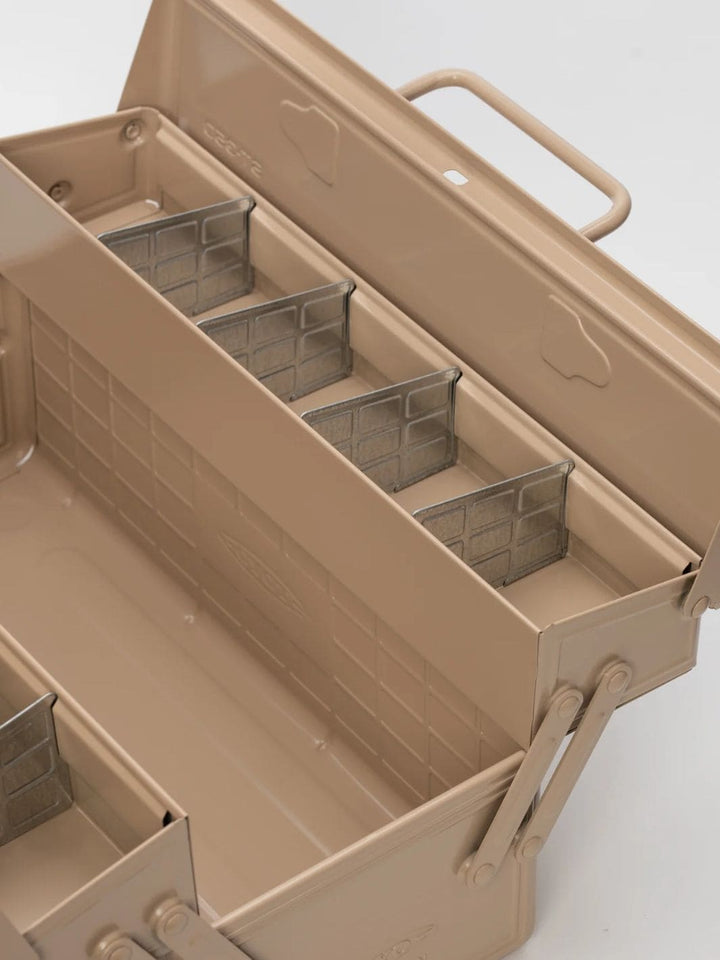 Toyo Steel Two Tier ST-350 Toolbox - Beige | Twentyseven Toronto