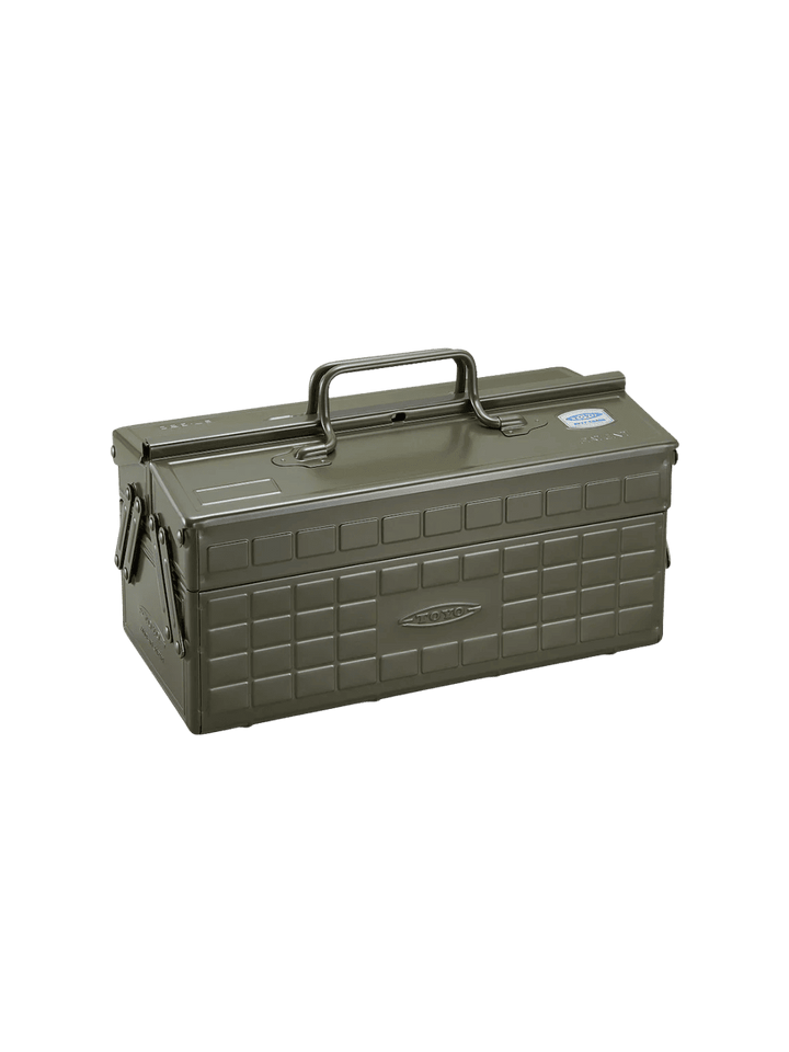 Toyo Steel Two Tier ST-350 Toolbox - Military Green | Twentyseven Toronto