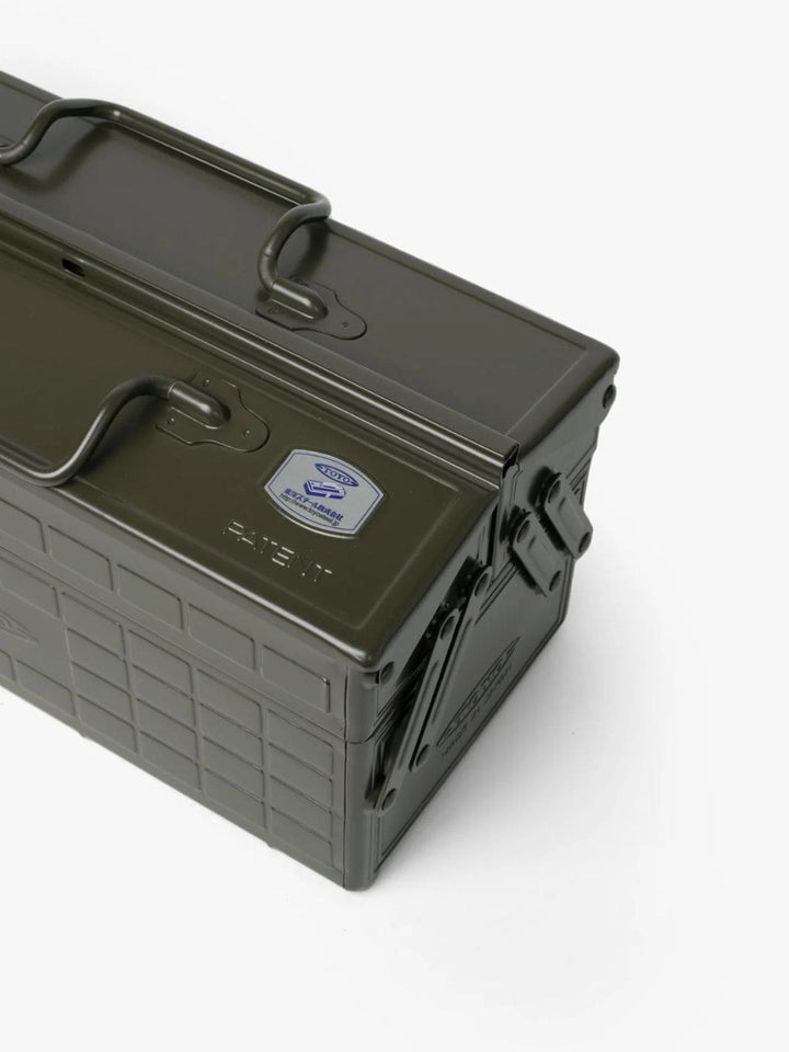 Toyo Steel Two Tier ST-350 Toolbox - Military Green | Twentyseven Toronto