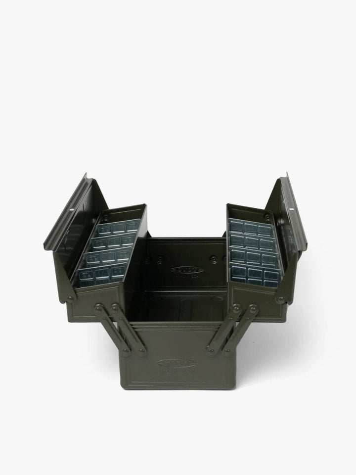 Toyo Steel Two Tier ST-350 Toolbox - Military Green | Twentyseven Toronto
