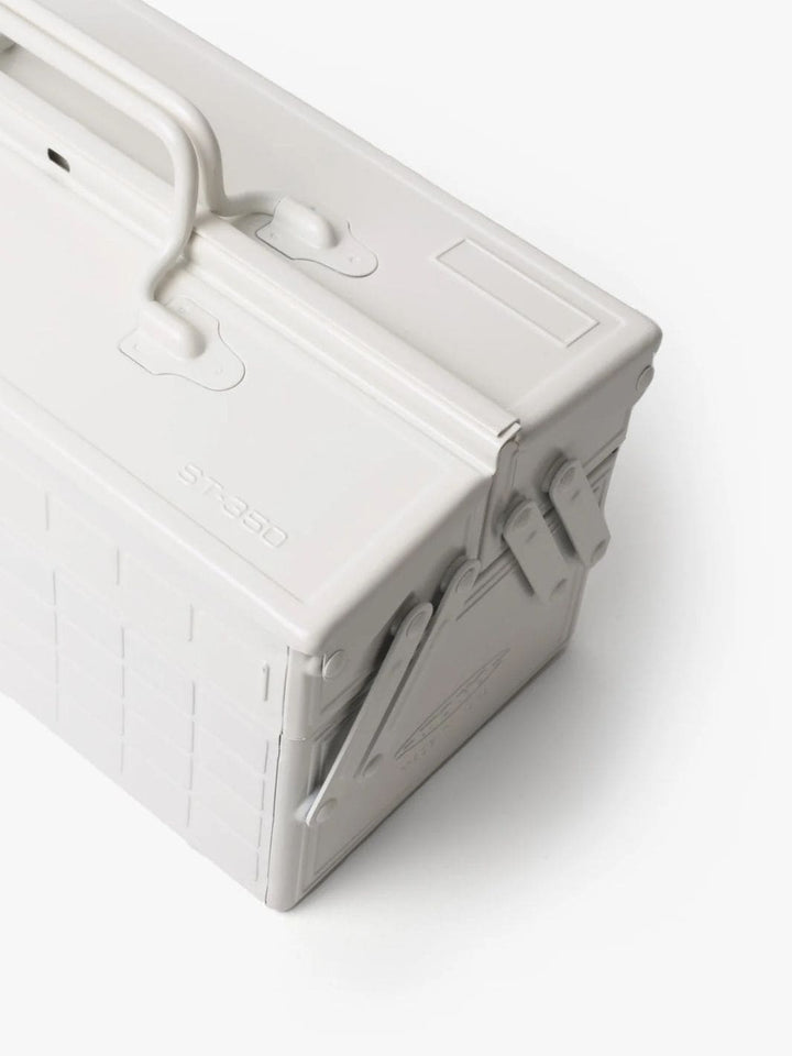 Toyo Steel Two Tier ST-350 Toolbox - White | Twentyseven Toronto