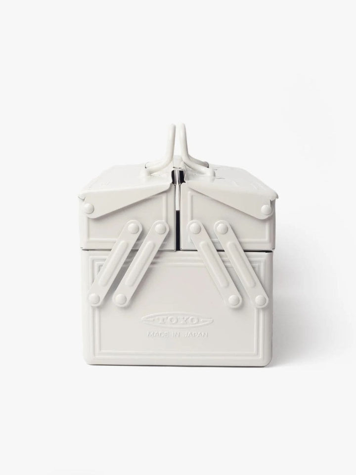 Toyo Steel Two Tier ST-350 Toolbox - White | Twentyseven Toronto