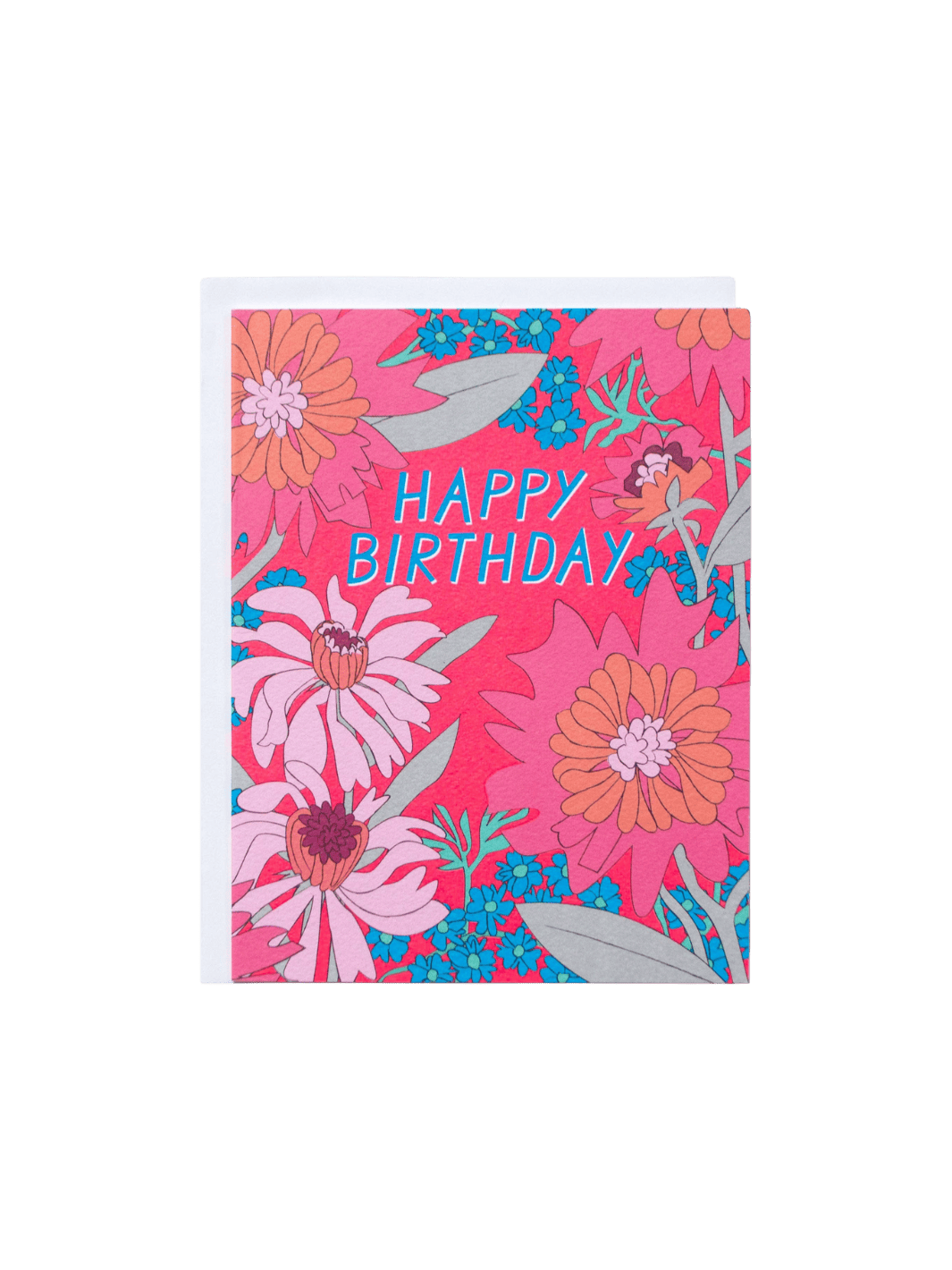 Twentyseven Toronto - Banquet Workshop Vintage Floral Birthday Flowers Note Card