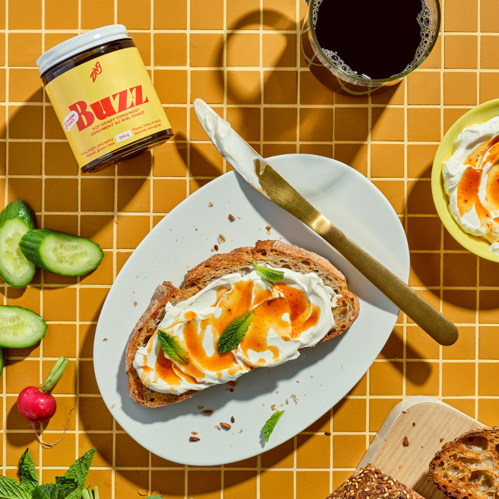 Twentyseven Toronto - Zing Pantry Shortcuts Christine Flynn's Buzz Hot Honey Condiment - 250g jar