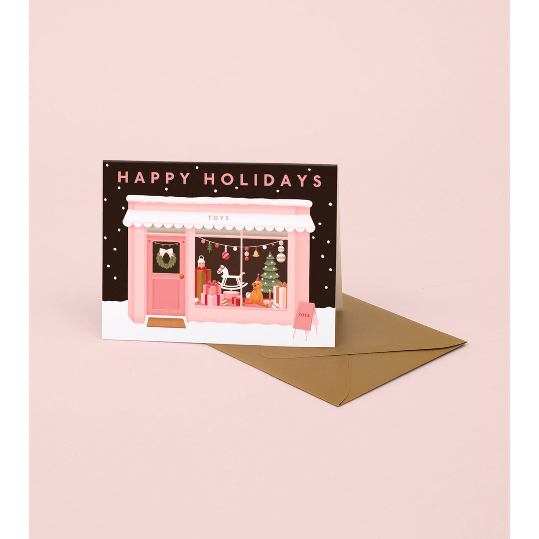Toy Shop Holiday Card