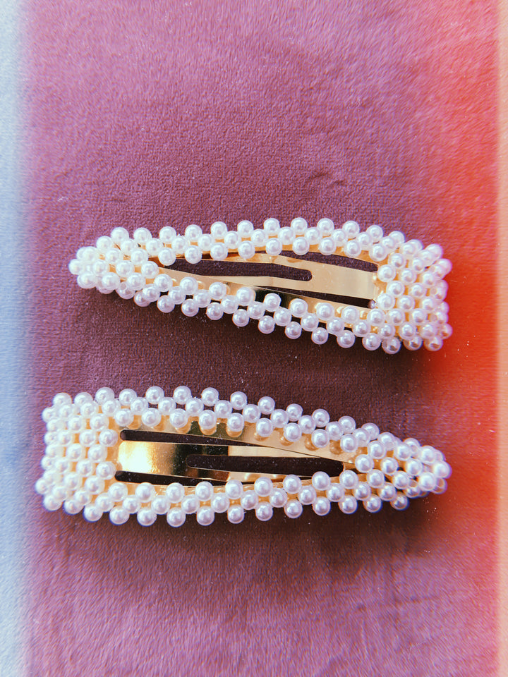 Twentyseven Toronto - Oval Pearl Clip