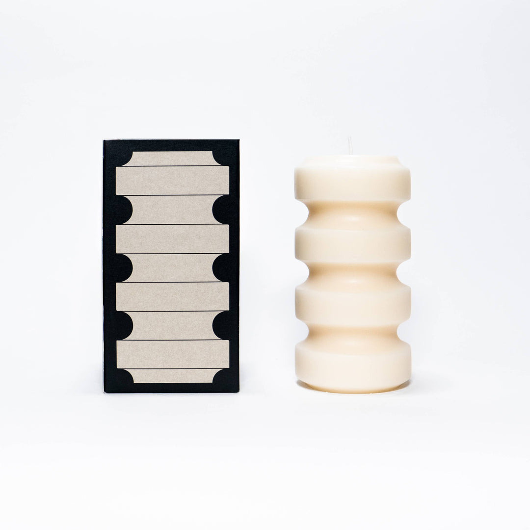 Twentyseven Toronto - Field Kit Studio Spicy Pillar Candle - Fog